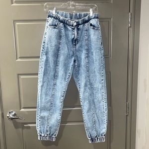 Wild Fable acid wash jean joggers